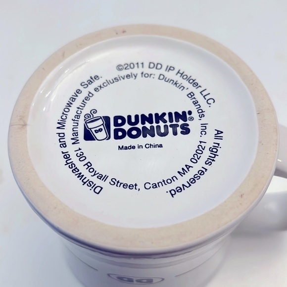 Dunkin’ Donuts DD Coffee Mug 2011 - Picture 4 of 5